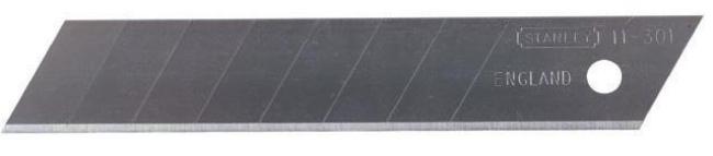 10 Stanley vervangmessen cutter 18 mm