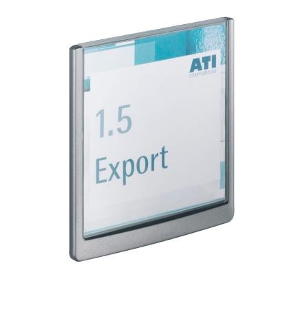 deurnaambord click sign grafiet 149 x 148.5 mm