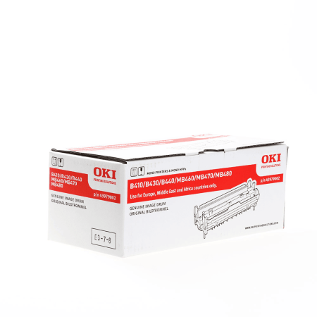 oki drum B410/430/440/470 drum zwart 19.800 pag
