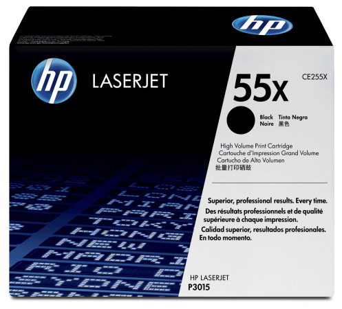 hp toner HPCE255XCzwart 12500 pag nr 55XC (c)