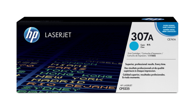 hp toner hpce741a cyaan 7300 pag 307a