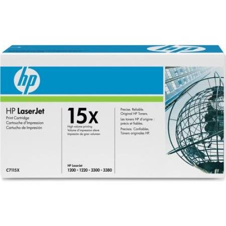 hp toner HPC7115x zwart 15X 3500 pag