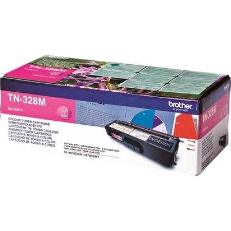 brother toner TN328 magenta 6000 pag