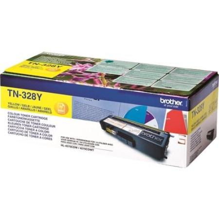brother toner TN328 yellow 6000 pag
