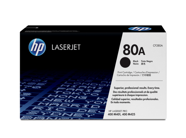 hp toner HPCF280A zwart nr 80A 2.700 pag