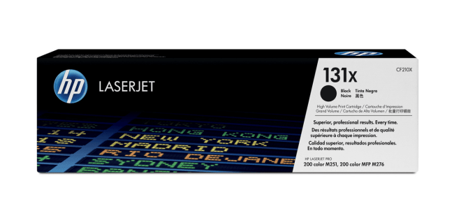 hp toner HPCF210X zwart nr 131X 2400 pag