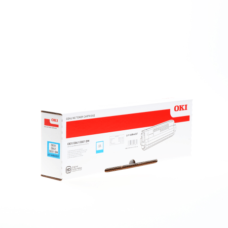 toner Oki C841/831/822 cyaan 10000 pag