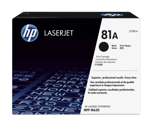 hp toner HPCF281A zwart10500 pag 81A