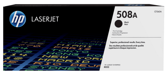 toner hp CF360A zwart 6000 pag 508A
