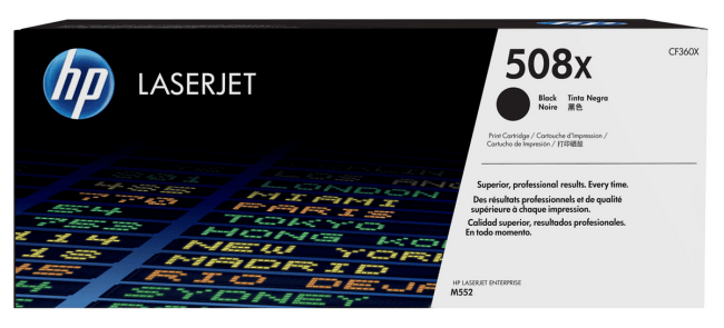 toner hp CF360XC zwart 12500 pag 508X (c)