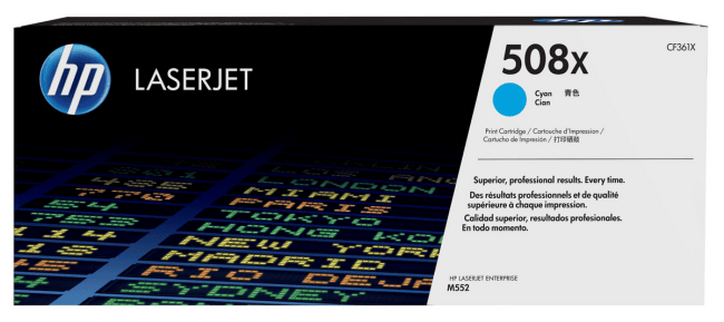 toner hp CF361XC cyaan 9500 pag 508X (c)
