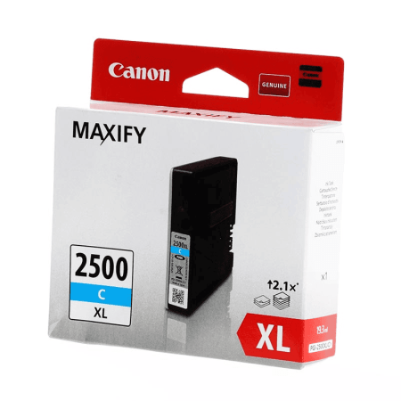 cartridge canon pgi 2500 XL cyaan