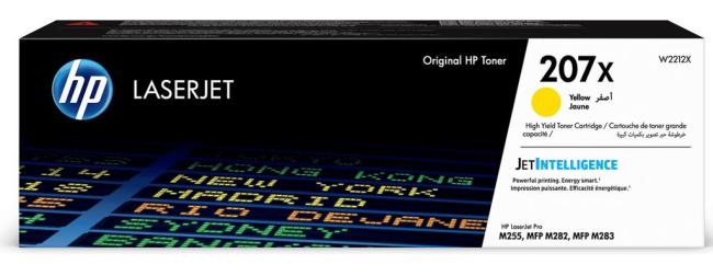 hp toner W2212X 2450 pag yellow 207X