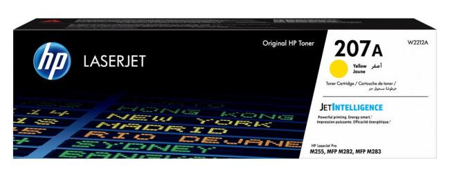 hp toner W2212A 1250 pag yellow 207A
