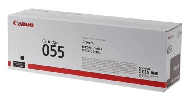 canon toner 055 BK zwart 2300 pag