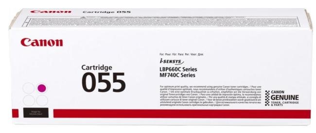 canon toner 055 M magenta 2100 pag