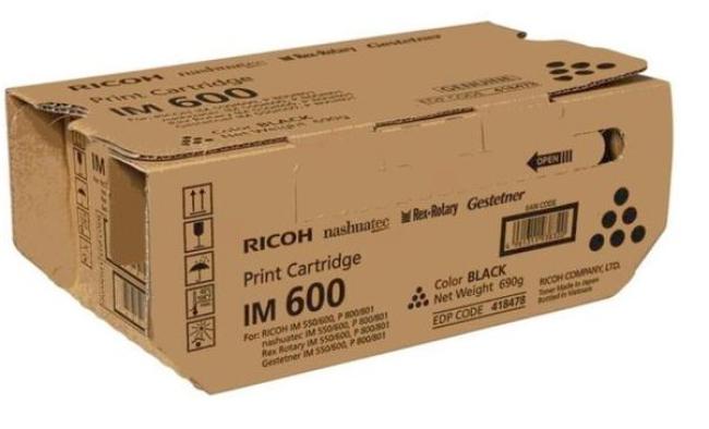 ricoh toner IM 600 / IM 550 F zwart 25000 pag