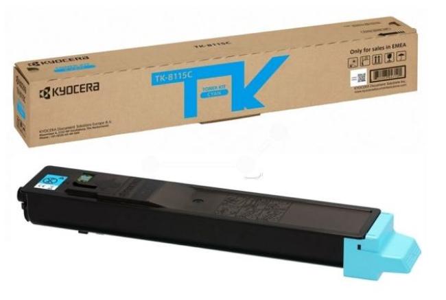 toner kyocera TK8115C cyaan 6000 pag