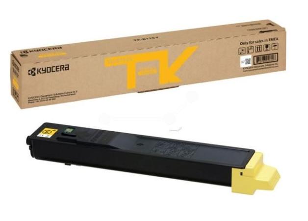 toner kyocera TK8115Y yellow 6000 pag