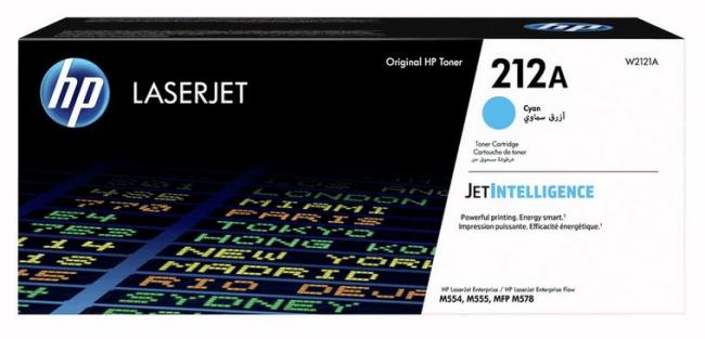hp toner W2121A 4500 pag 212A cyaan