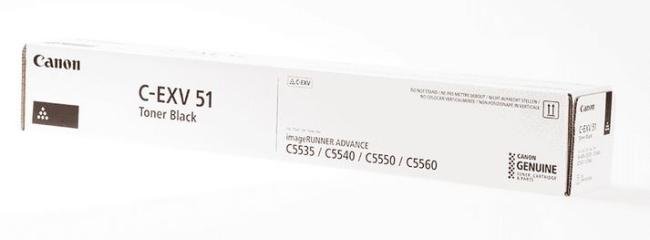 toner canon c-exv 51 zwart 69000 pag