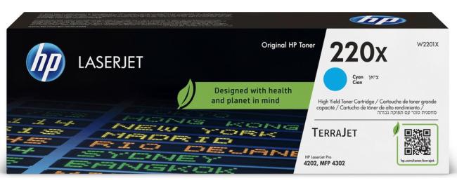hp toner W2201X cyaan 5500 pag 220X