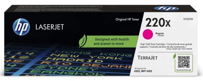 hp toner W2203X magenta 5500 pag 220X