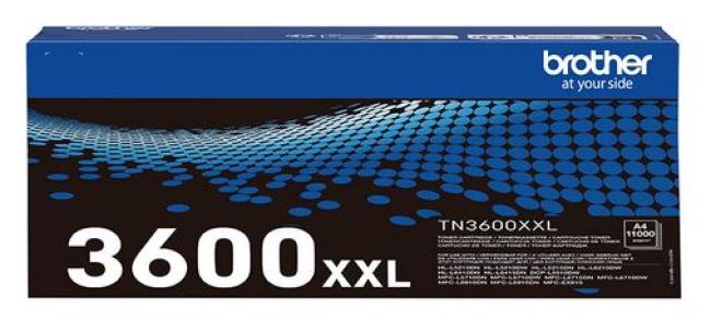 Brother toner TN3600 XXL zwart 11000 pag