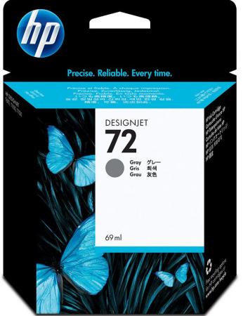 hp cartridge hpc9401a grijs 69 ml nr 72
