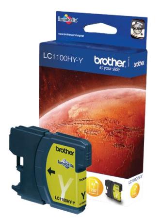 brother cartridge LC1100XL yellow 900 pag