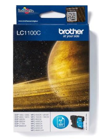 brother cartridge LC1100C cyaan 325 pag