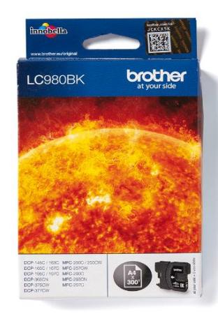 brother cartridge LC980 zwart 300 pag