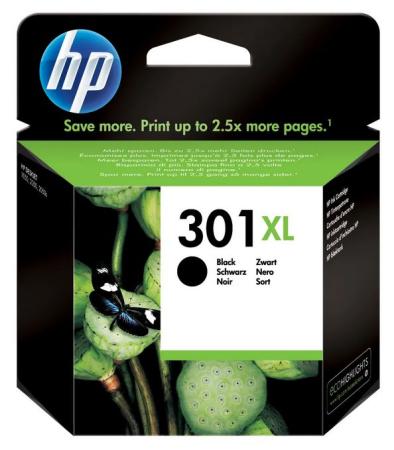 hp cartridge nr 301xl zwart 480 pag