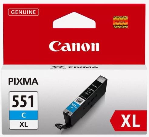 canon cartridge CLI551 XL 11 ml cyaan