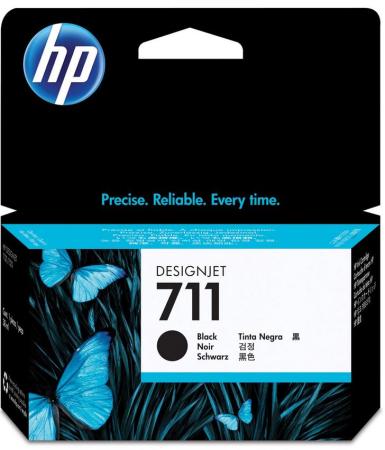 HP cartridge 711 HPCZ129A zwart T120 38ml