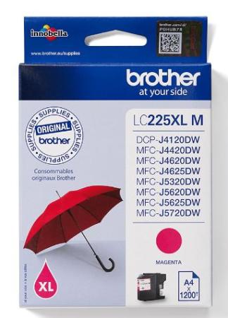 Brother cartridge LC225XLM magenta 1200 pag