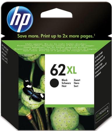 cartridge hpc2p05a nr 62 XL zwart 12 ml 600 pag