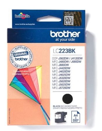brother cartridge LC223 zwart 550 pag