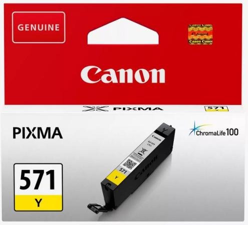 canon cartridge CLI571 yellow 7 ml