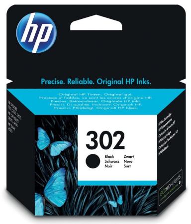 hp cartridge nr 302 zwart 190 pag