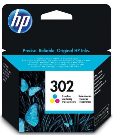 hp cartridge nr 302 3-kleur 165 pag