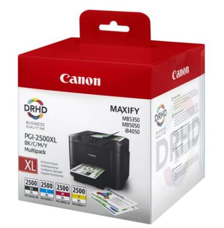 canon cartridge pgi-2500 XL 4 kleur 2500 +1300 pag
