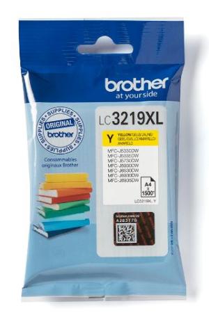 brother cartridge LC3219XLY yellow 1500 pag