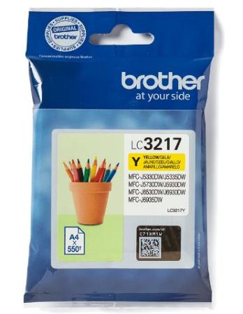 brother cartridge LC3217Y yellow 550 pag
