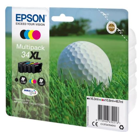 epson cartridge 34XL combopack 4 kleur 3950 pag