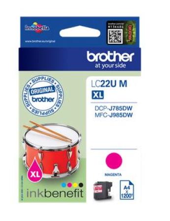 brother cartridge LC22UM magenta 1200 pag