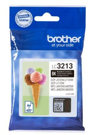 brother cartridge LC3213BK zwart 400 pag