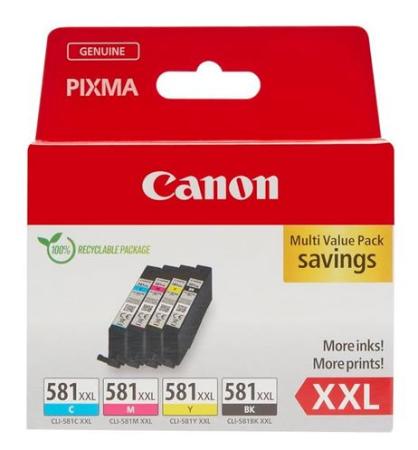 Canon CLI-581 XXL C/M/Y/BK 4 kleur combocartridge