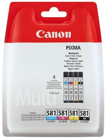 Canon CLI-581 C/M/Y/BK 4 kleur combo cartridge