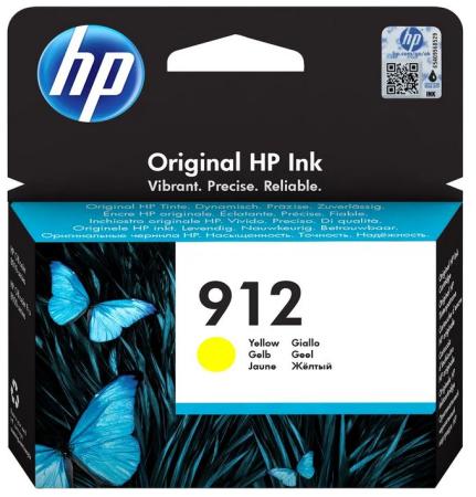 hp cartridges 912 yellow